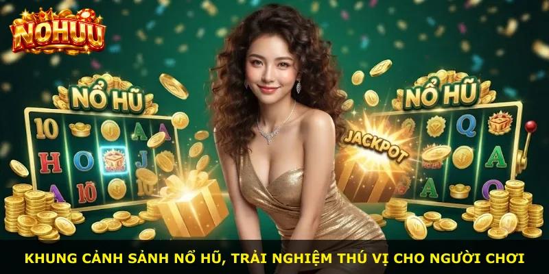 Khung cảnh sảnh nổ hũ, trải nghiệm thú vị cho người chơi