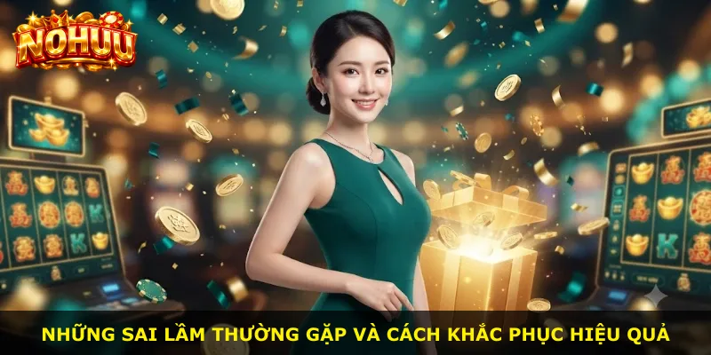 Những sai lầm thường gặp và cách khắc phục hiệu quả
